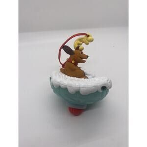 Dr. Seuss How The Grinch Stole Christmas Ornament MAX THE DOG Wendy's 2000